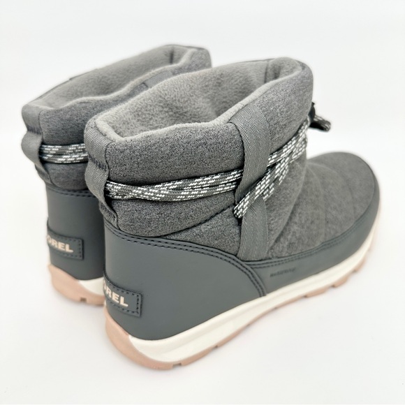 SOREL Whitney Short Puffer Ankle Boot Quilted Waterproof Women’s 8 Color Quarry - Picture 8 of 10
